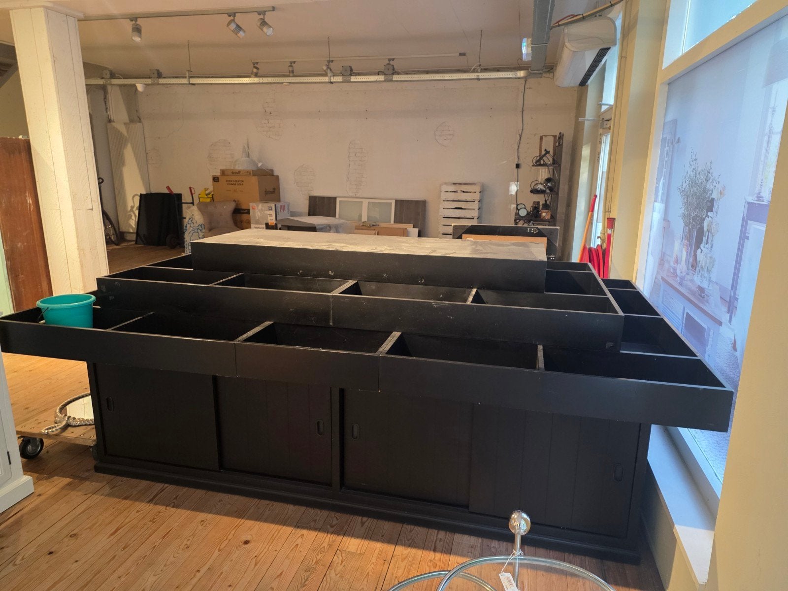 Riviera Maison Display Corner met Opbergruimte, Zakelijke goederen, Kantoor en Winkelinrichting | Winkel en Inventaris, Ophalen