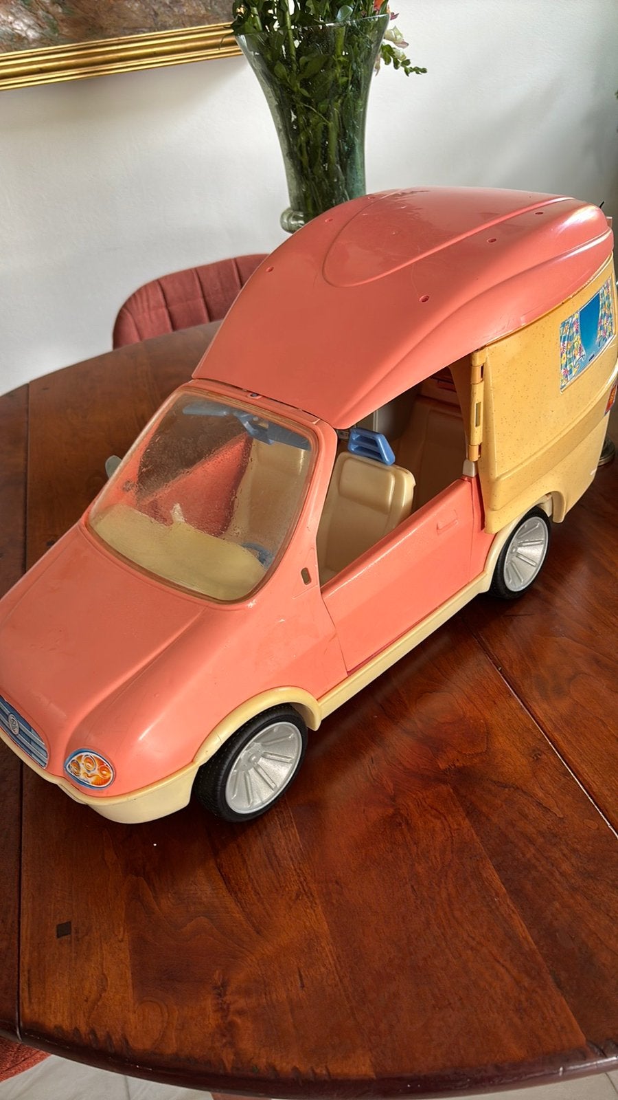 Barbie camperauto met boot, Ophalen, Gebruikt