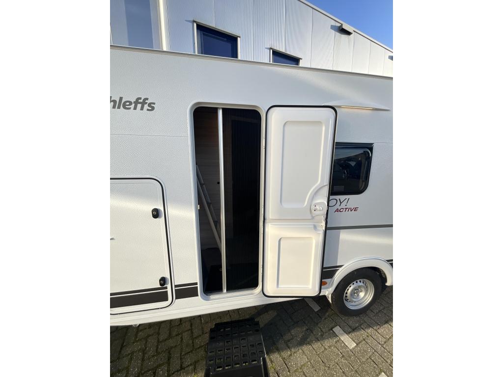 Dethleffs C'Joy Active 480 QLK 6 PERS-STAPELBED-LICHTGEW, Caravans en Kamperen, Caravans, Standaardzit, Dwarsbed, Bedrijf, Dethleffs
