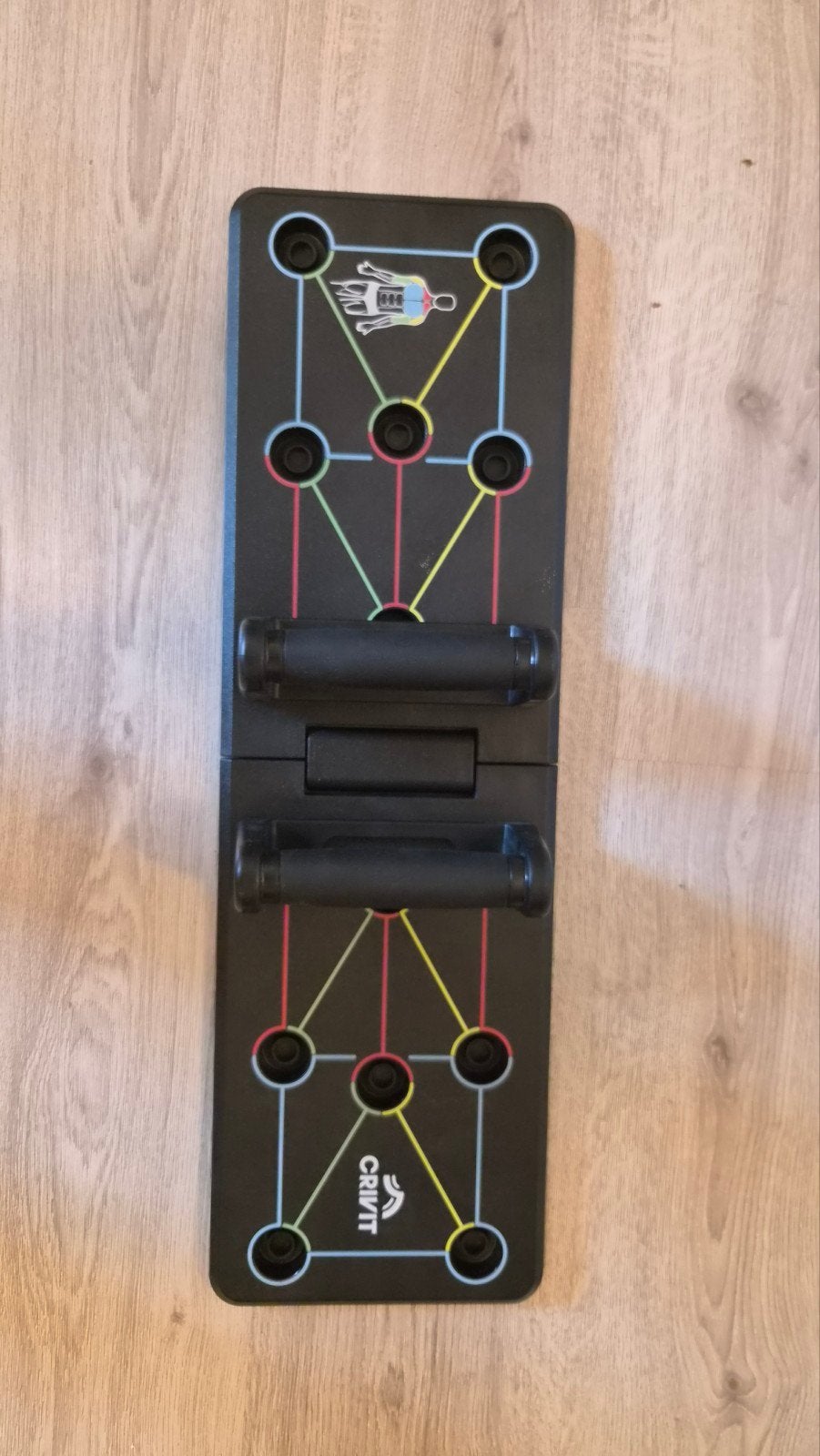 Crivit Push-up Board - Multifunctioneel Fitnessapparaat, Ophalen, Zo goed als nieuw, Armen, Push-up steun
