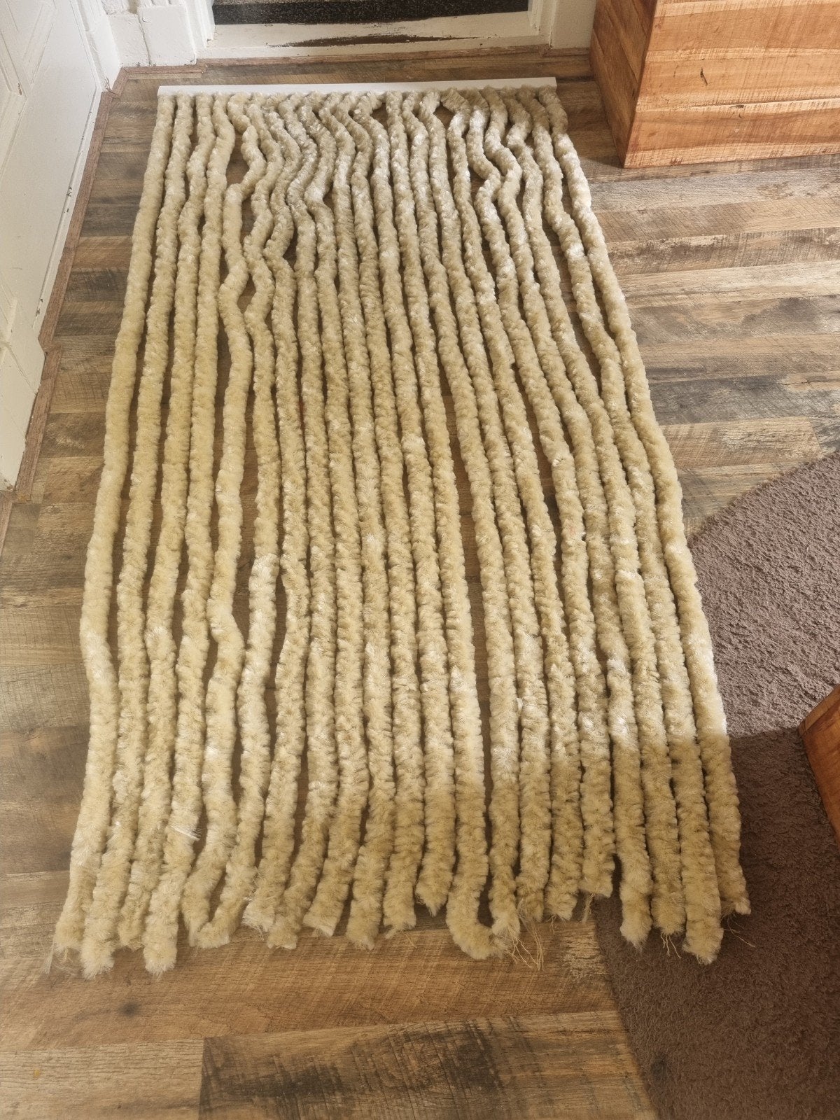 kattenstaart vliegengordijn, Doe-het-zelf en Verbouw, Deuren en Horren, Ophalen, Overige typen, Minder dan 200 cm