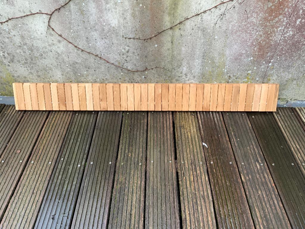 Nieuwe piano kapstok in eik, Huis en Inrichting, Woonaccessoires | Kapstokken, Nieuw, Minder dan 100 cm, Hout, Ophalen