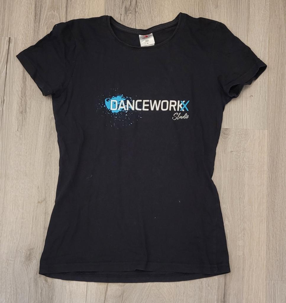 T shirt t-shirt Danceworkx maat s 158 164 170 meisje, Kinderen en Baby's, Kinderkleding | Maat 164, Ophalen of Verzenden, Gebruikt
