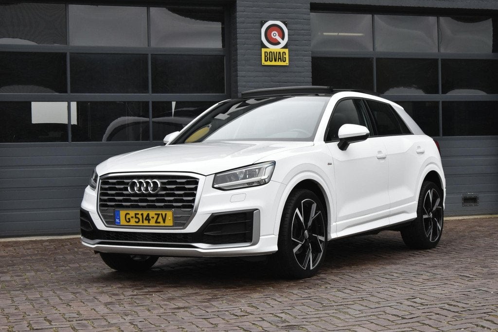 Audi Q2 35 TFSI S Edition, Auto's, Audi, 12 maanden, Stof, 4 cilinders, Wit