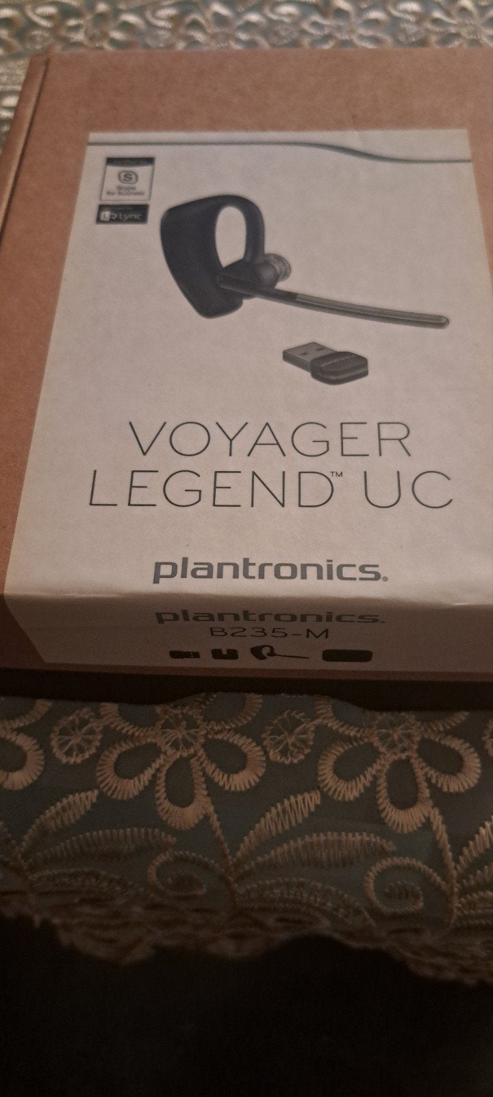 Plantronics Voyager Legend UC B235-M Bluetooth Headset, Ophalen of Verzenden, Zo goed als nieuw, Overige merken, Draadloos