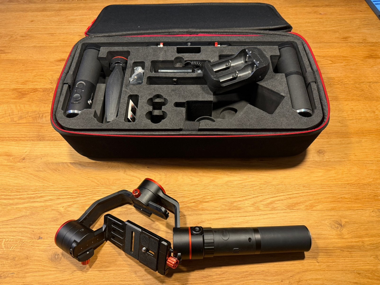 FeiyuTech A1000 Gimbal voor camera's in goede staat!, Geen, Overige typen, Ophalen of Verzenden, Zo goed als nieuw