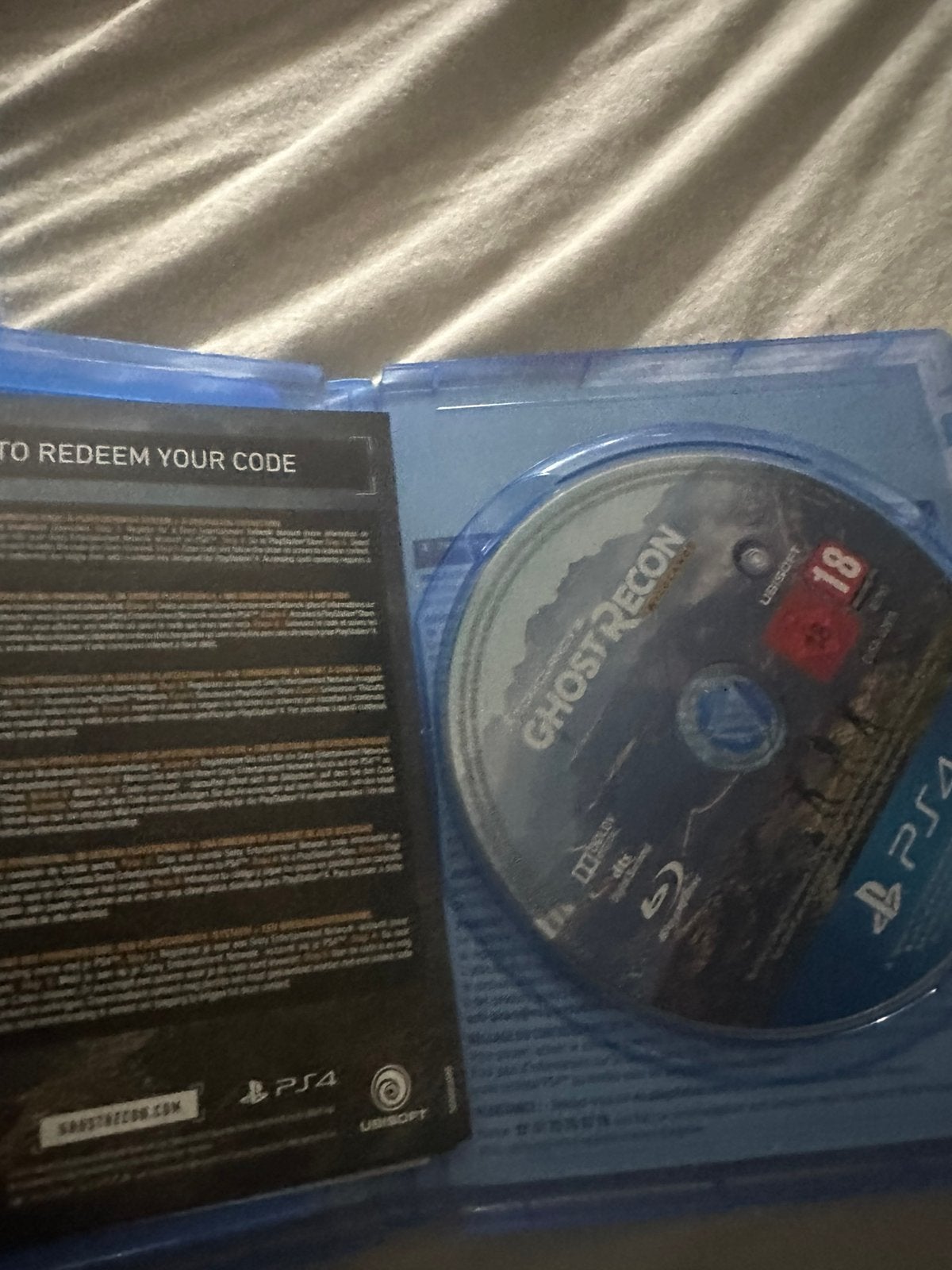 Ps4 versie ghost recon, Spelcomputers en Games, Ophalen, Vanaf 18 jaar, Shooter, 1 speler