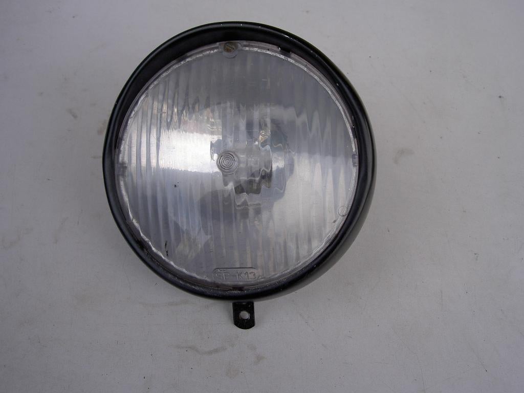 koplamp unit zwarte rand tbv ks 50/100 huis, Fietsen en Brommers, Brommeronderdelen | Zundapp, Ophalen of Verzenden, Gebruikt