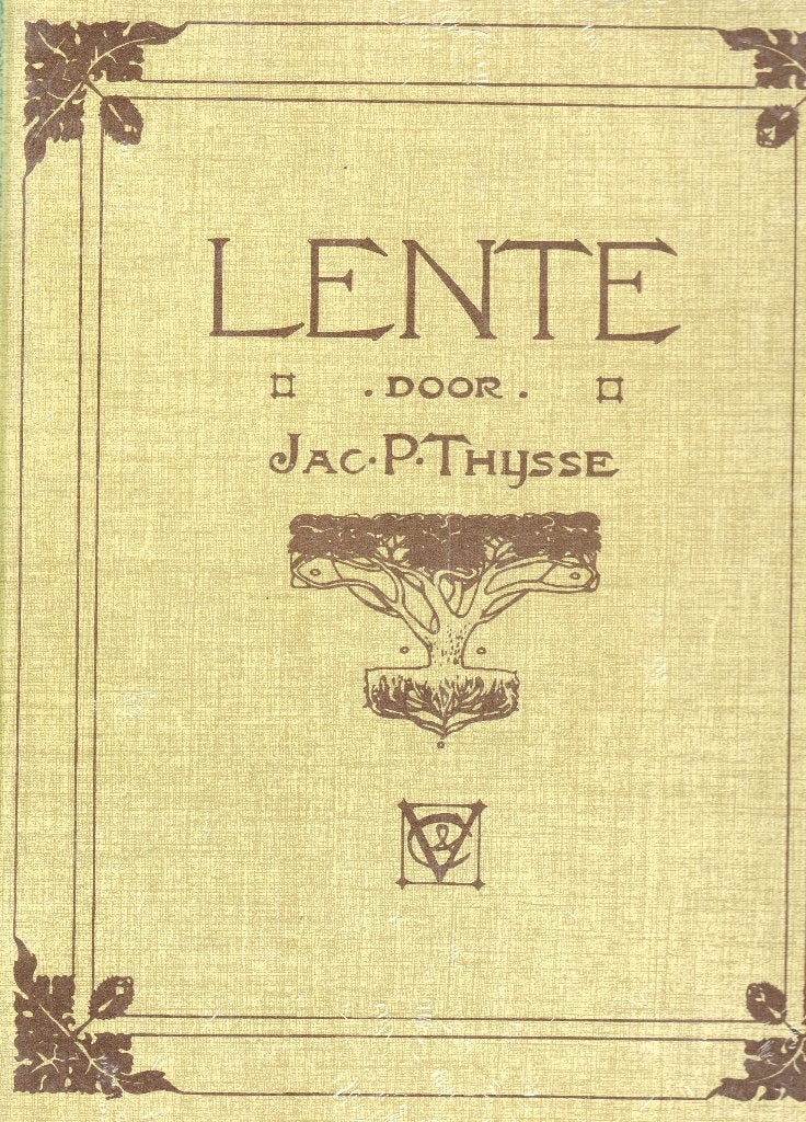 Lente NR0833, Boeken, 20e eeuw of later, Verzenden, Jac. P. Thysse, Zo goed als nieuw