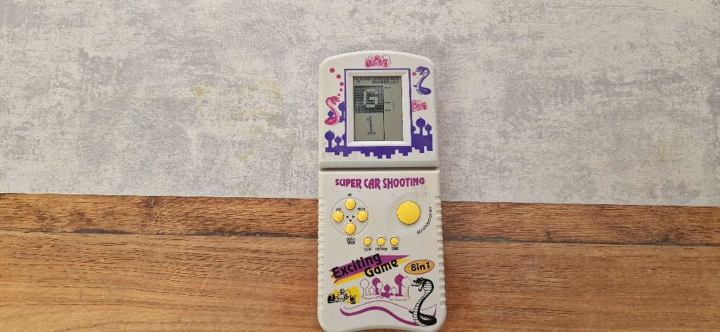 Retro LCD Handheld Game – Super Car Shooting 8-in-1, Ophalen of Verzenden, Diversen