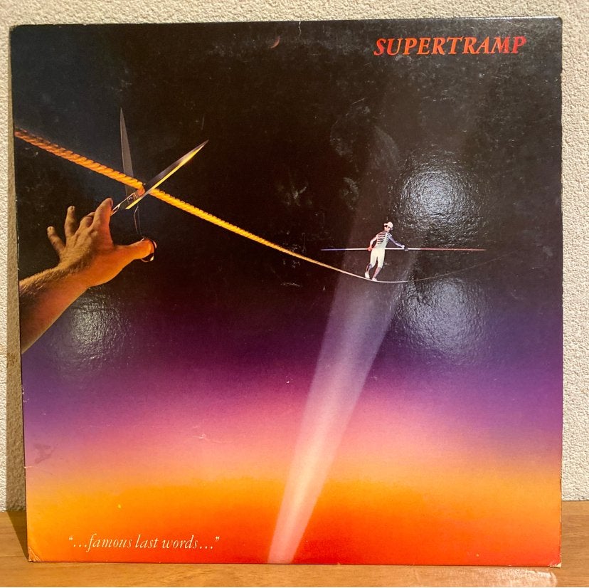 Supertramp - "...famous last words..., LP, Gebruikt, Pop, Ophalen of Verzenden
