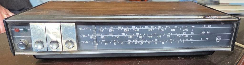Vintage Philips 22RH690
tuner, Ophalen of Verzenden, Gebruikt, Radio