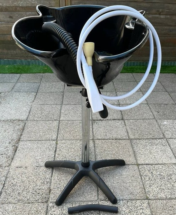Mobiele kappersbak incl. oa doucheslang, Ophalen, Gebruikt