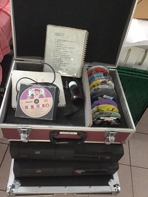 2x CDI speler met karaoke CDI's, Ophalen of Verzenden, Gebruikt, Philips