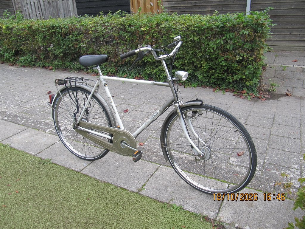 Gazelle herenfiets  3 vrsnlgen, Ophalen, Gebruikt, Versnellingen, 57 tot 61 cm