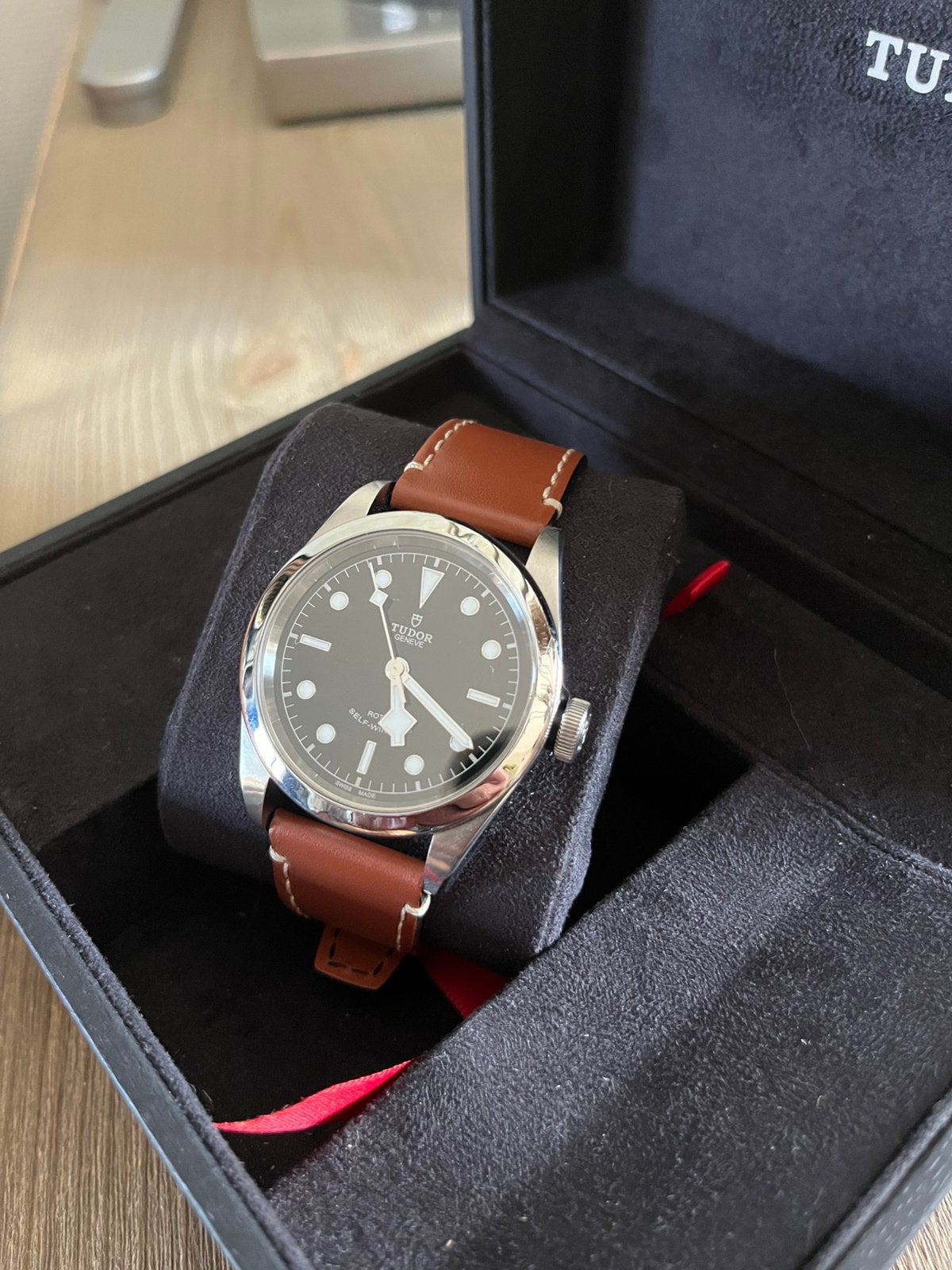 Tudor Blackbay Heritage “41, Ophalen of Verzenden, Zo goed als nieuw, Staal, Overige merken