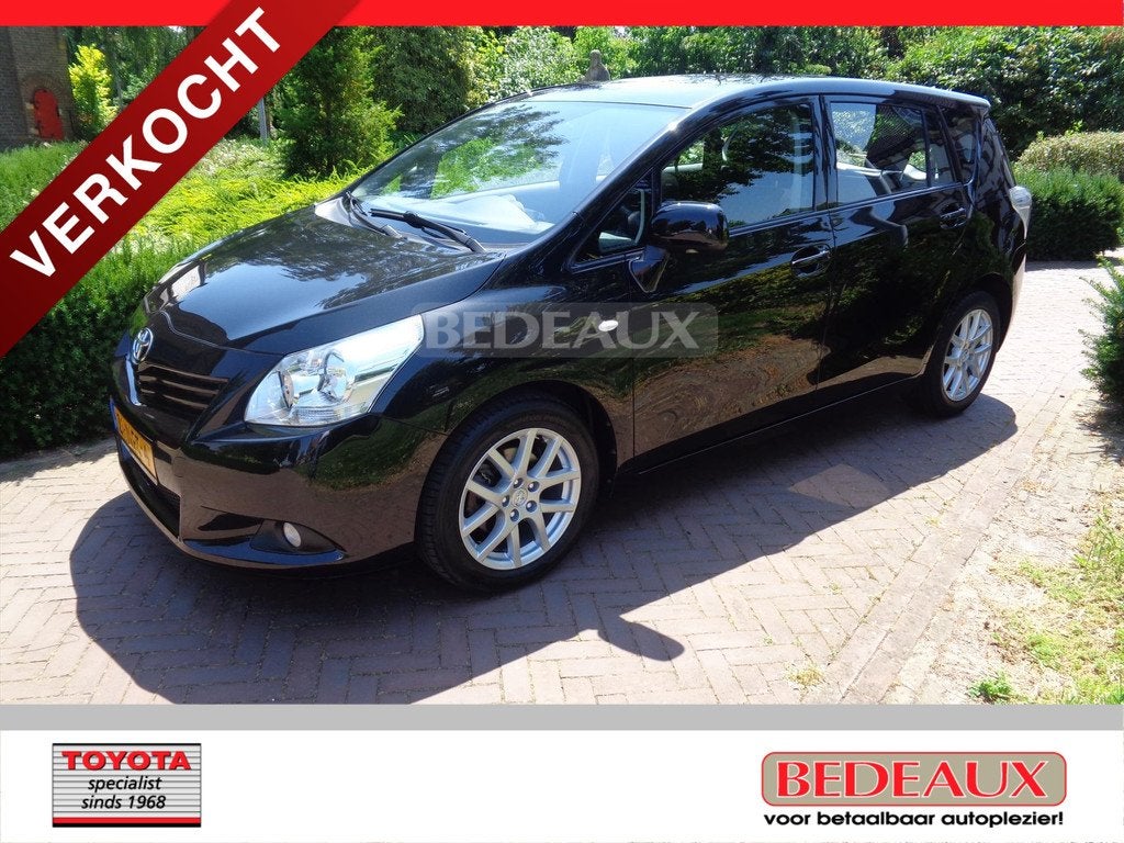 TOYOTA Verso 1.8 VVT-i 147pk Aut (5P) bij Toyota specialist, Auto's, Automaat, Gebruikt, Zwart, 4 cilinders
