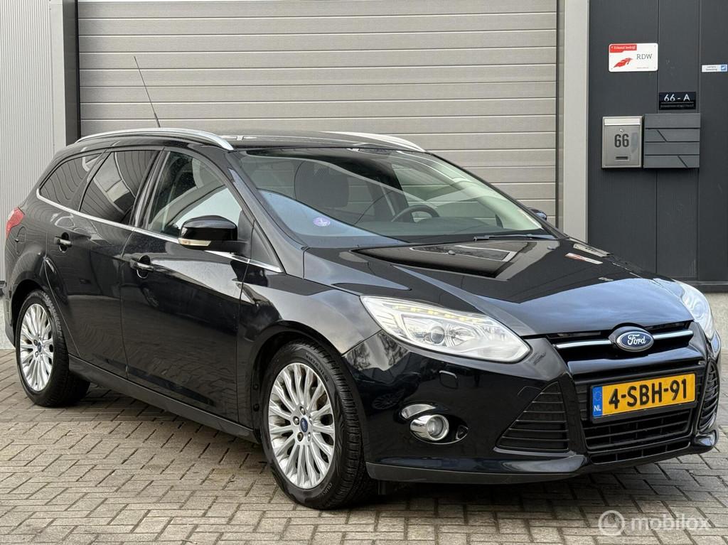 Ford Focus Wagon 1.0 EcoBoost Titanium, Auto's, Ford, Bedrijf, Te koop, Focus, ABS, Airbags, Airconditioning, Alarm, Automatische klimaatregeling