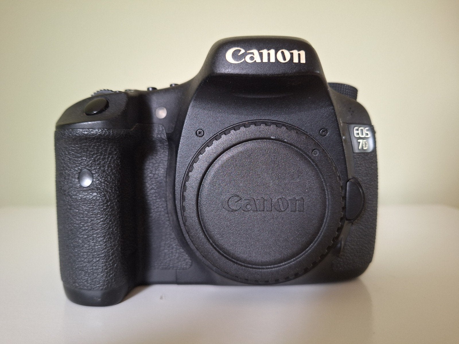Canon 7D body in originele verpakking, Spiegelreflex, Canon, Zo goed als nieuw, Geheugenkaart