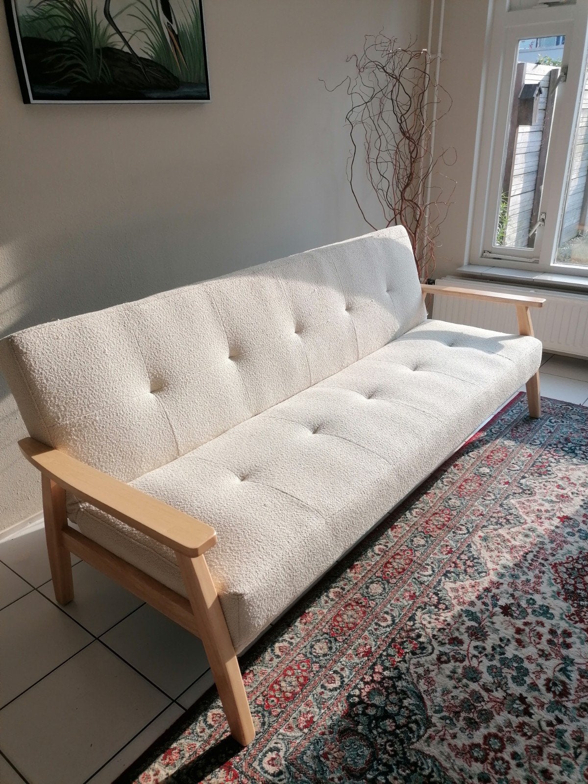Bed bank Ikea, Ophalen, Gebruikt, Tweepersoons