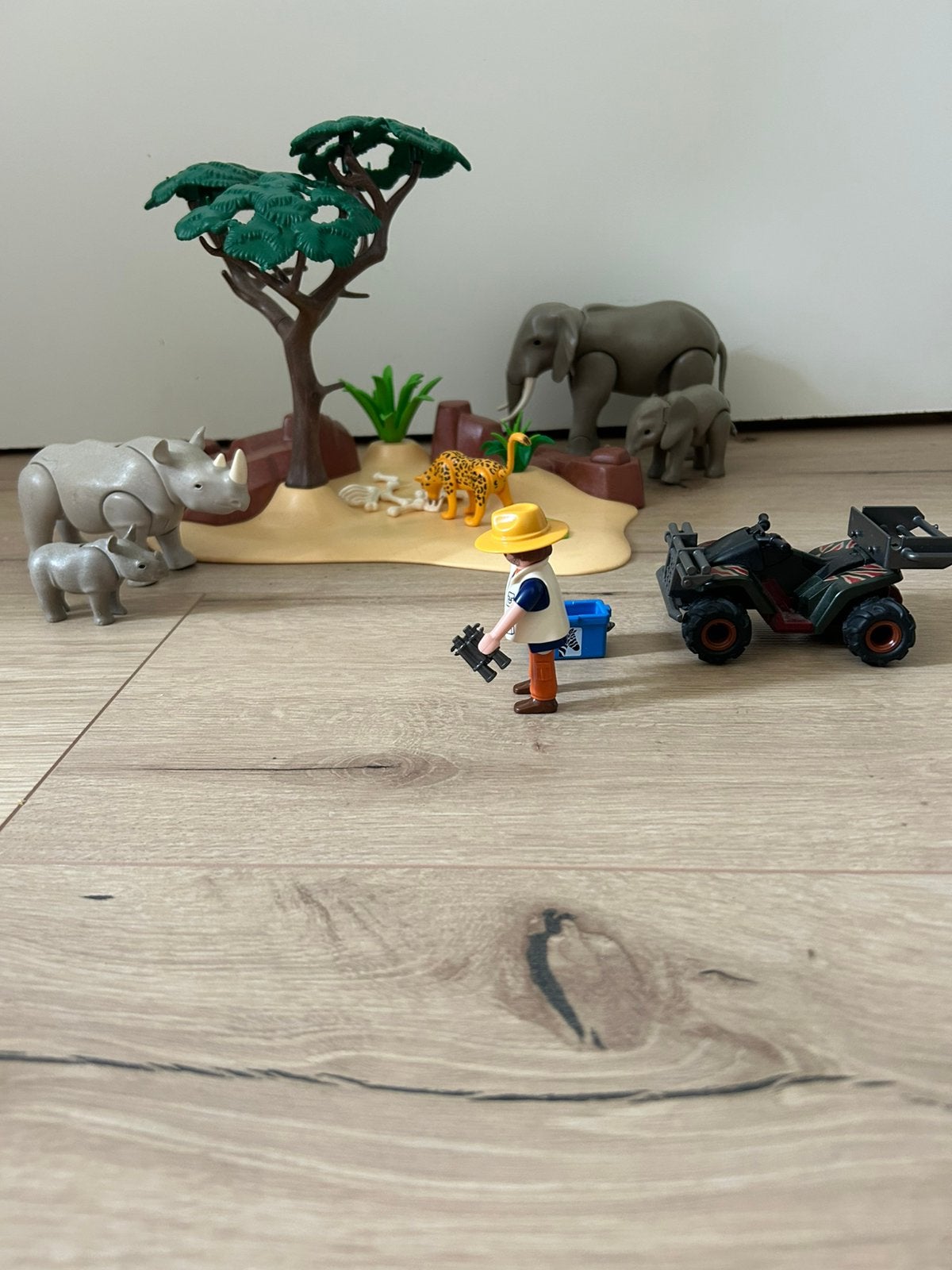 Playmobil Safari Set met Dieren en Voertuig, Ophalen of Verzenden, Gebruikt, Jongen of Meisje