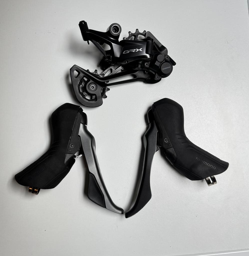 Shimano GRX RX820 1x Shifter/Derraileurset, Fietsen en Brommers, Fietsonderdelen, Ophalen of Verzenden, Zo goed als nieuw, Remmen