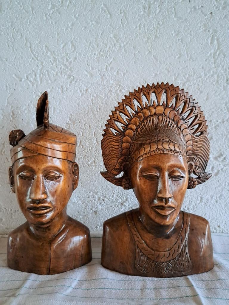 Houtsnijwerk Indonesië, Ophalen of Verzenden