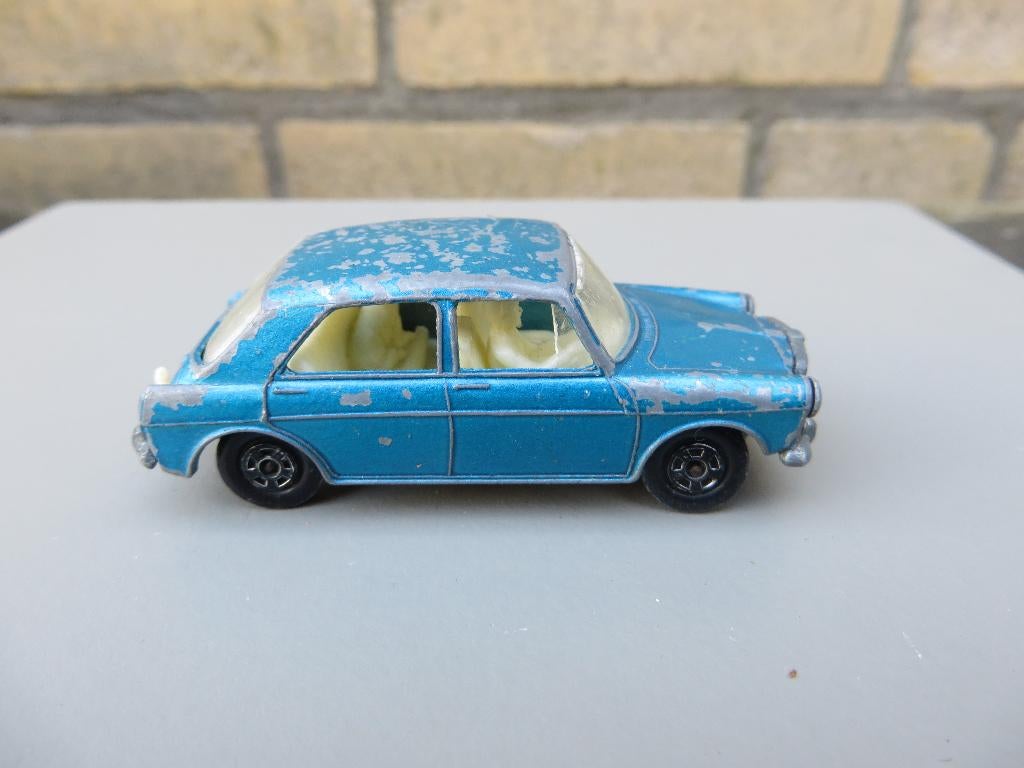 Matchbox MG 1100 lichtblauw metallic, Ophalen of Verzenden, Gebruikt, Auto