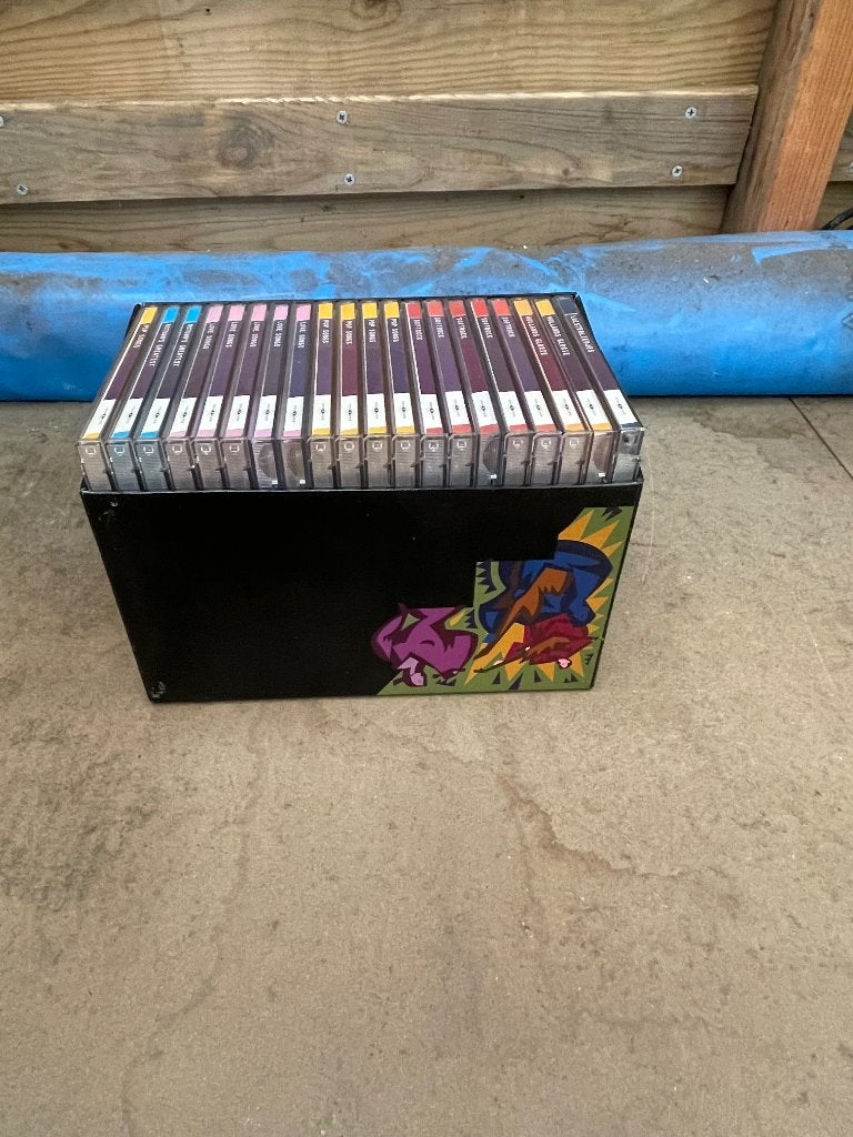 Cd box, Cd's en Dvd's, Ophalen, Zo goed als nieuw