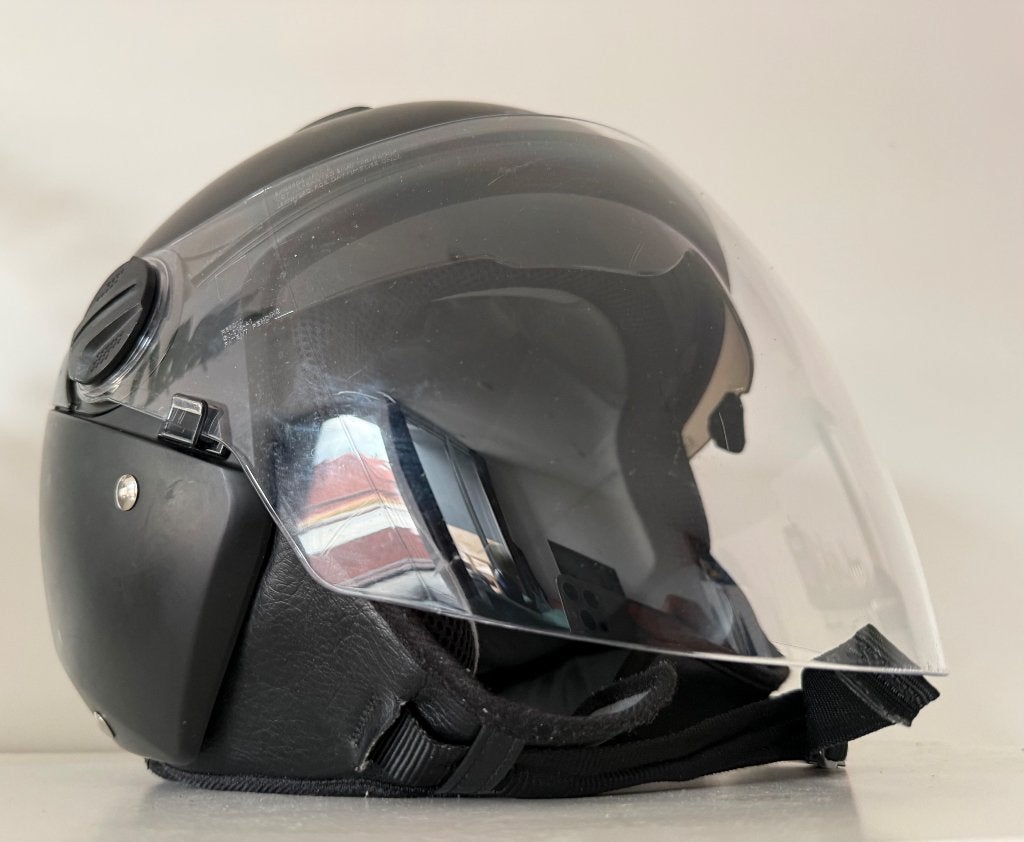 MTR Jethelm, Fietsen en Brommers, Brommerhelmen, Gebruikt, Large, Ophalen