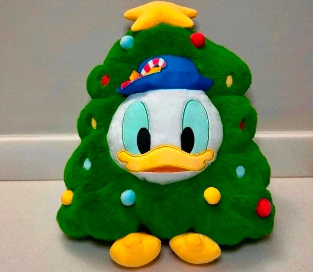 Schattig Disney Donald Duck kerstkussen, Diversen, Ophalen of Verzenden, Zo goed als nieuw