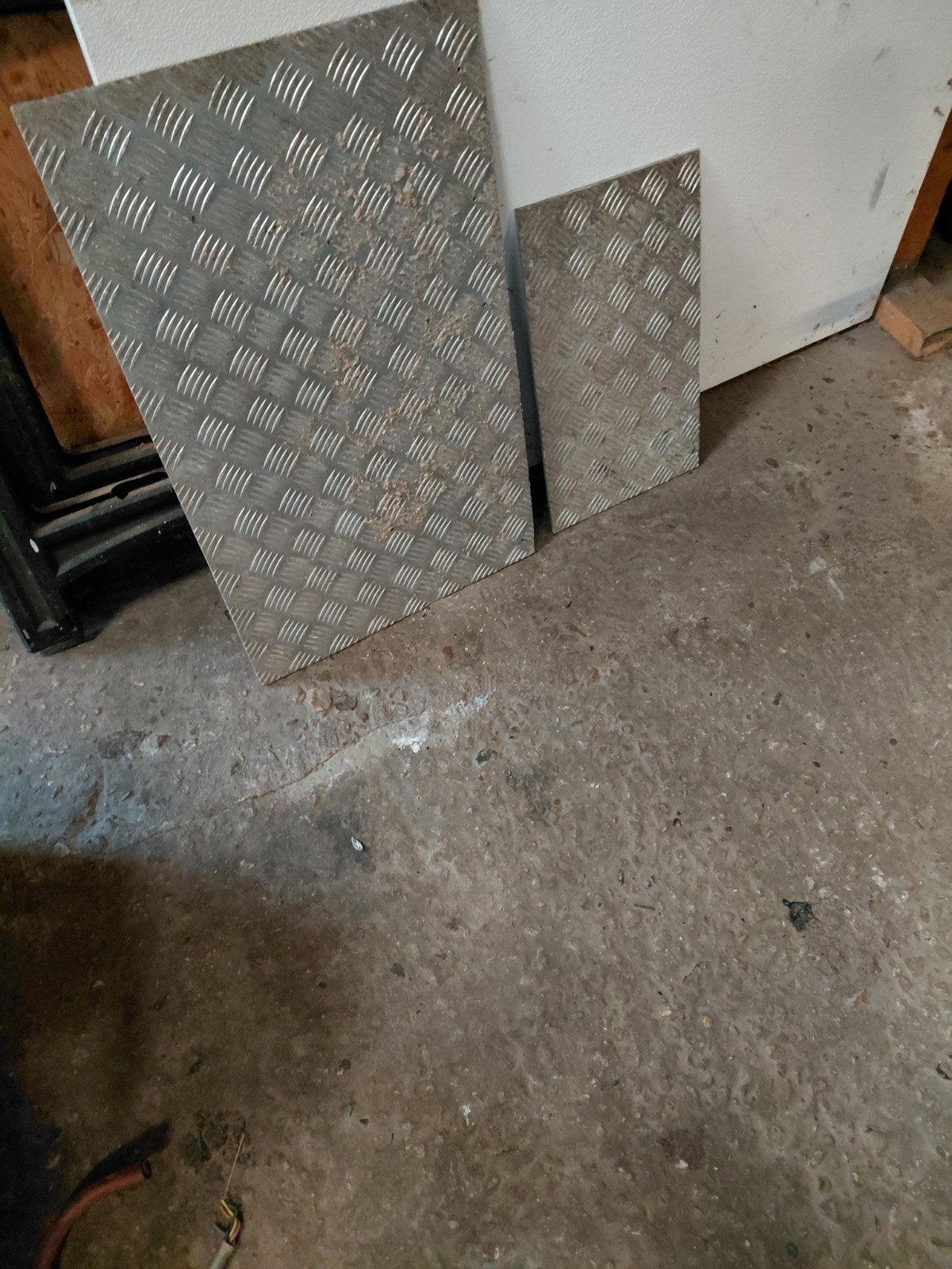 Traanplaat, Doe-het-zelf en Verbouw, Ophalen, Minder dan 5 m², 60 cm of meer, Vloertegels