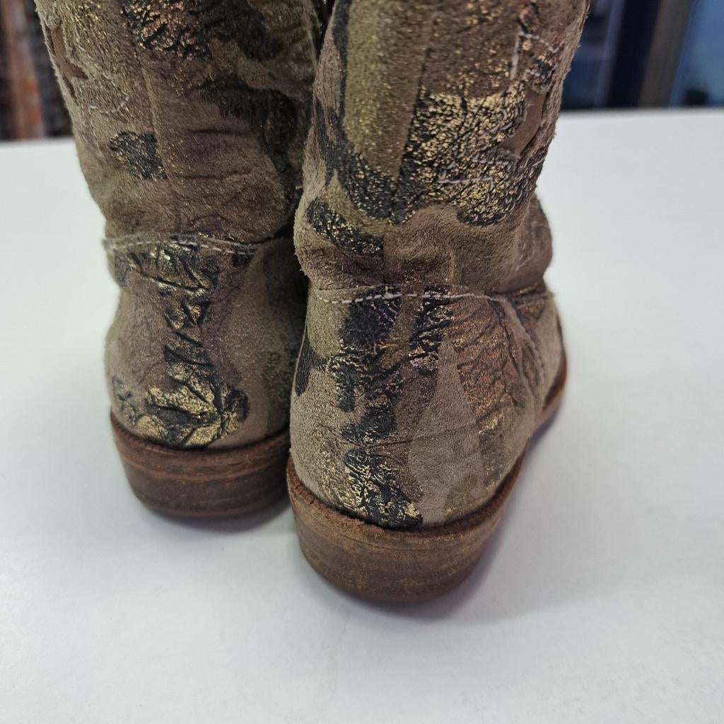 Zecchino d'oro Italiaanse cowboyboots 21 goud beige nr 49547, Kinderen en Baby's, Meisje, ., Laarsjes, Ophalen of Verzenden