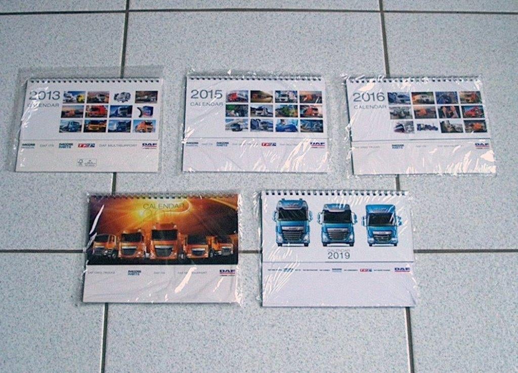 NIEUW kalender Daf Trucks : diverse jaren NIEUW, Diversen, Kalenders, Nieuw, Maandkalender, Ophalen
