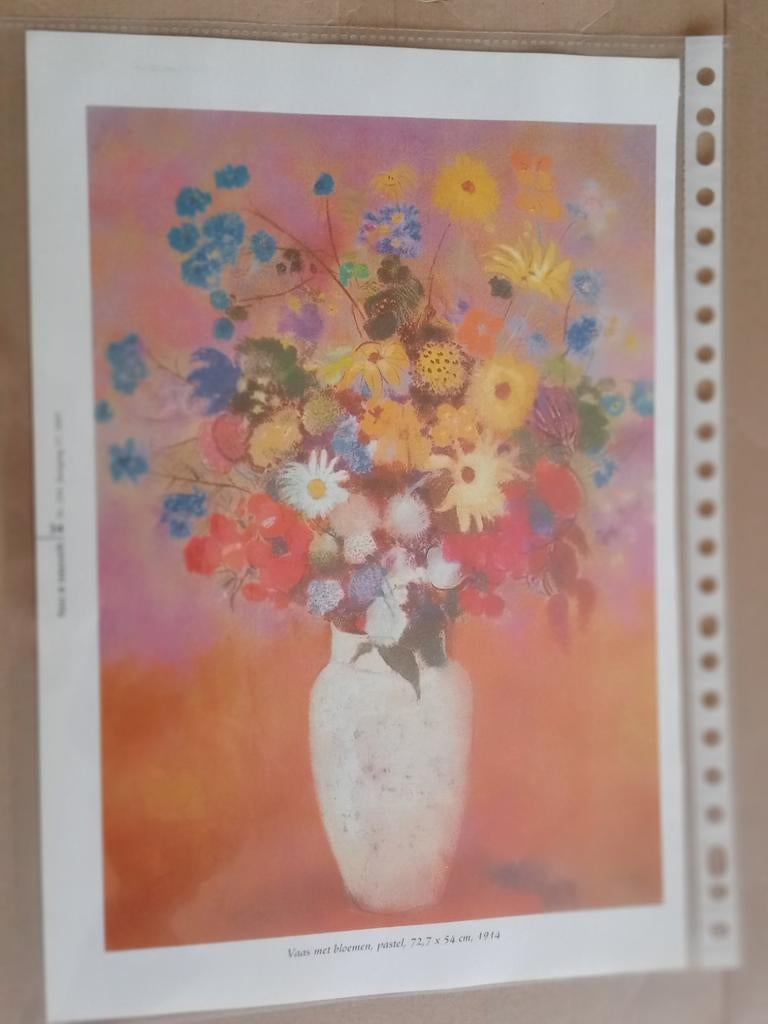 Odilon Redon artikel, Ophalen of Verzenden, 1940 tot 1960, Tijdschrift