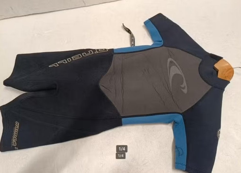 Wetsuit oneill hammer 2 voor 8 jarige 2.1mm o'neill, Wetsuit, Gebruikt, Kind, Ophalen of Verzenden