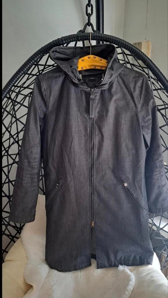 G-lab parka maat S, Maat 38/40 (M), Ophalen of Verzenden, Zo goed als nieuw, Grijs