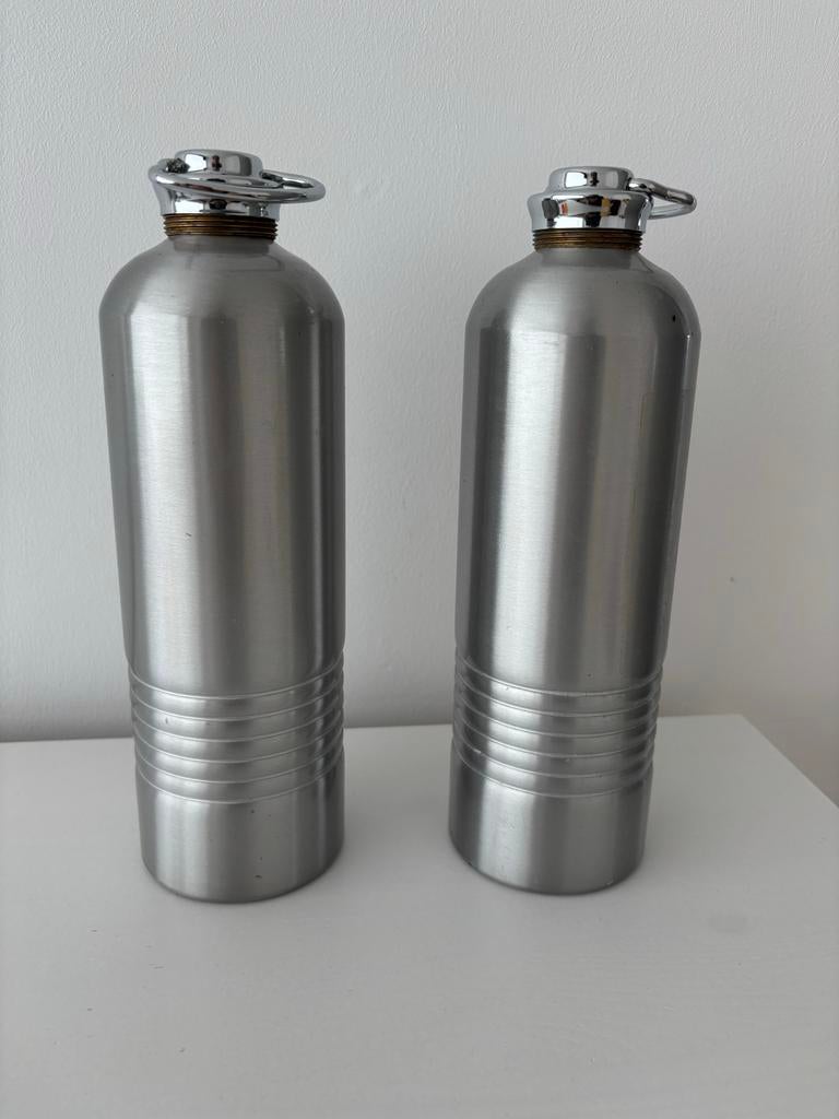 Set van 2 aluminium baby kruiken, Ophalen, Gebruikt