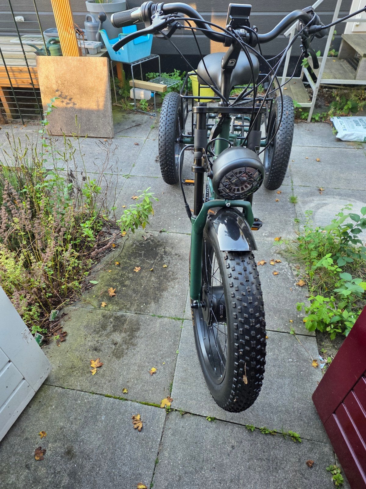 El Fatbike LeFiy. Driewieler kleur groen nieuwe accu Lef, Overige merken, Nieuw, Ophalen of Verzenden