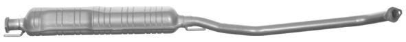 Uitlaat, Middendemper Opel Vectra B, -, -, Opel, Nieuw