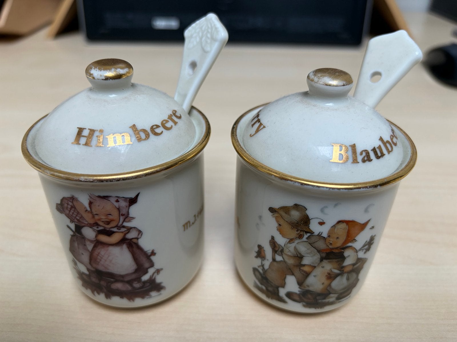 M.I. Hummel Marmelade Potten - Himbeere & Blaubeere, Ophalen of Verzenden