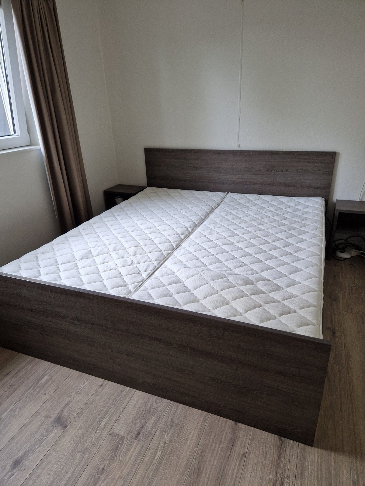 Softside waterbed 180x210 cm met gestabiliseerd duo-systeem., Huis en Inrichting, Ophalen, Duo-systeem, 210 cm, Tweepersoons