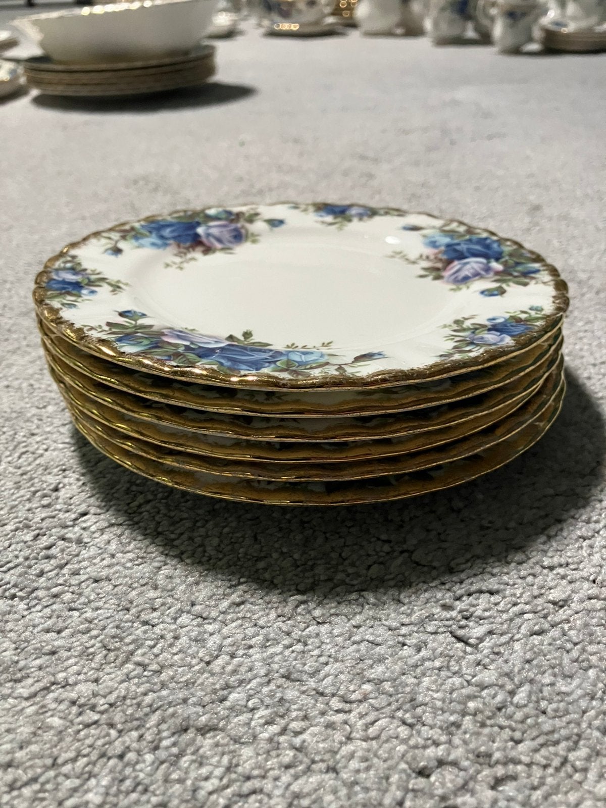 Royal Albert Moonlight Rose gebaksbord, Ophalen