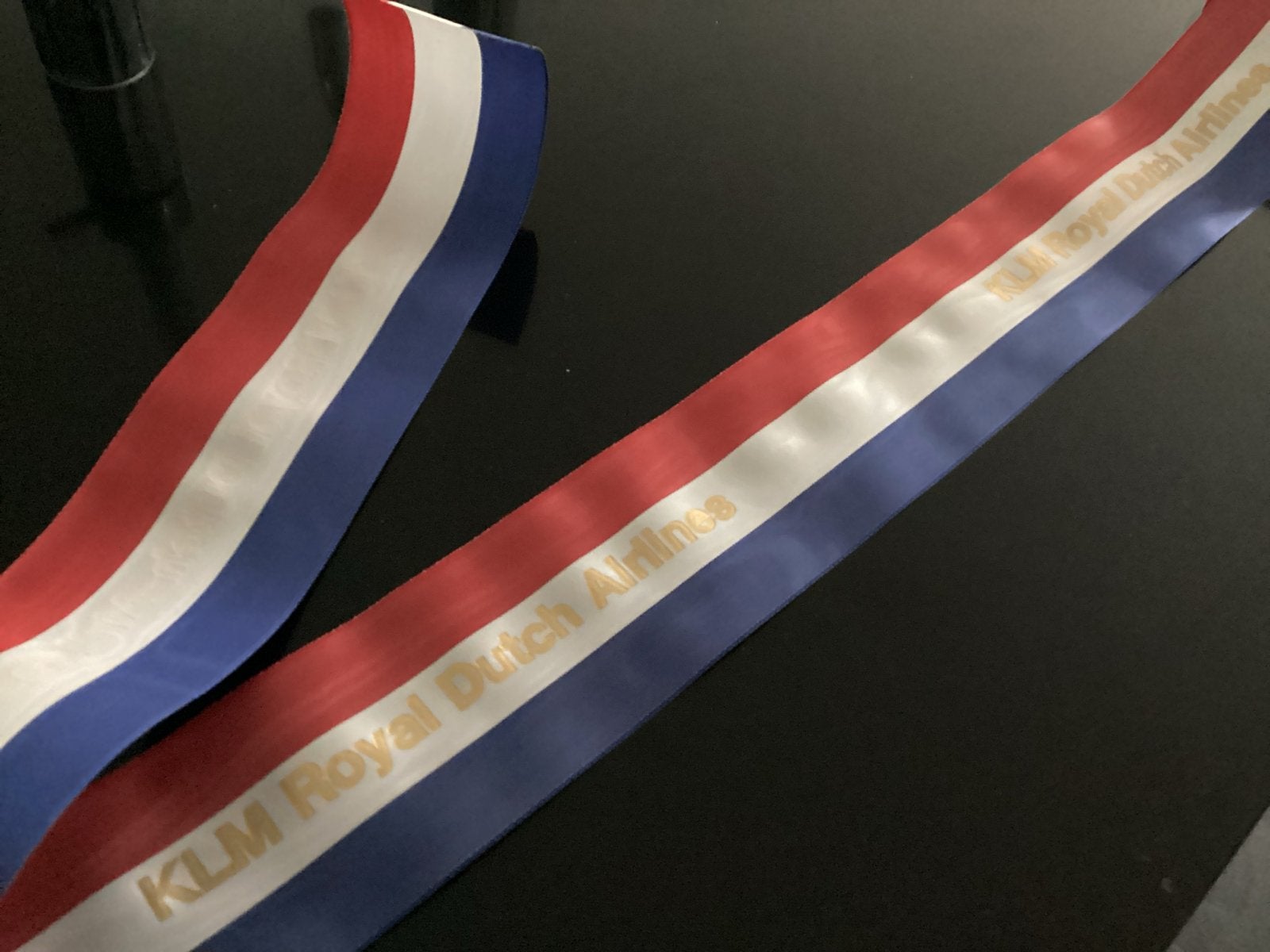 KLM lint per meter - Prachtig rood, wit, blauw design, Ophalen of Verzenden, Nieuw, Paleis of Waag