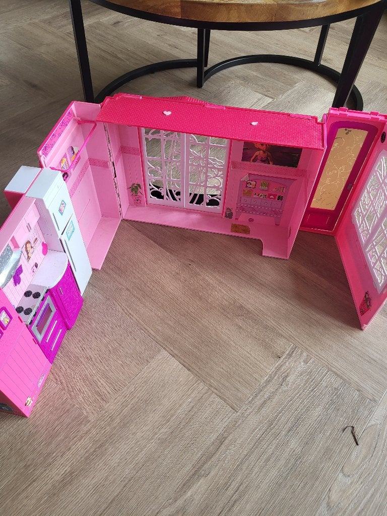 Barbie huis, Ophalen, Gebruikt, Poppenhuis