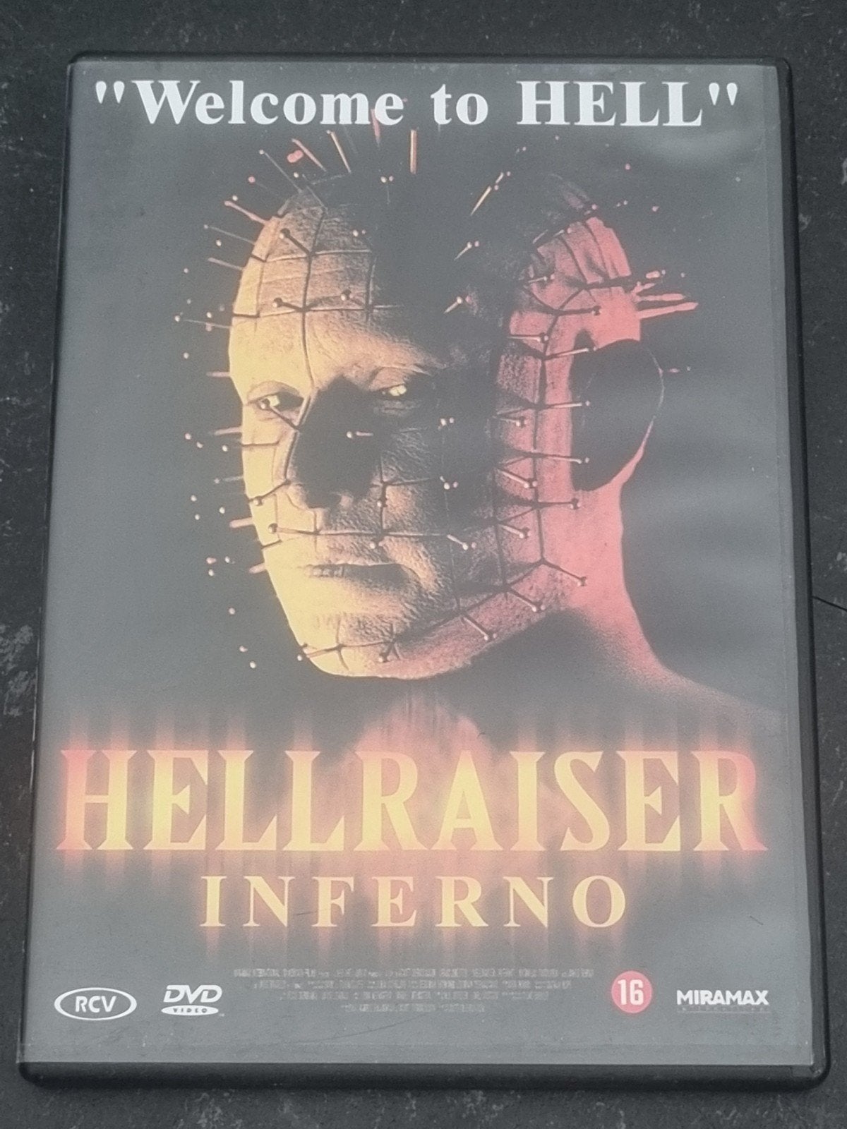 Hellraiser Inferno DVD - Horrorfilm met Pinhead, Cd's en Dvd's, Engels, Vanaf 16 jaar, Nederlands, Inclusief doosje