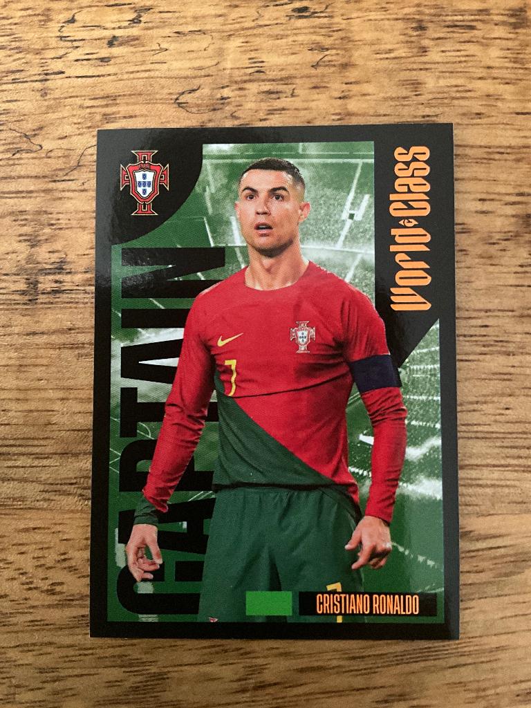 Ronaldo Panini world class, Ophalen of Verzenden, Zo goed als nieuw, Buitenlandse clubs, Poster, Plaatje of Sticker