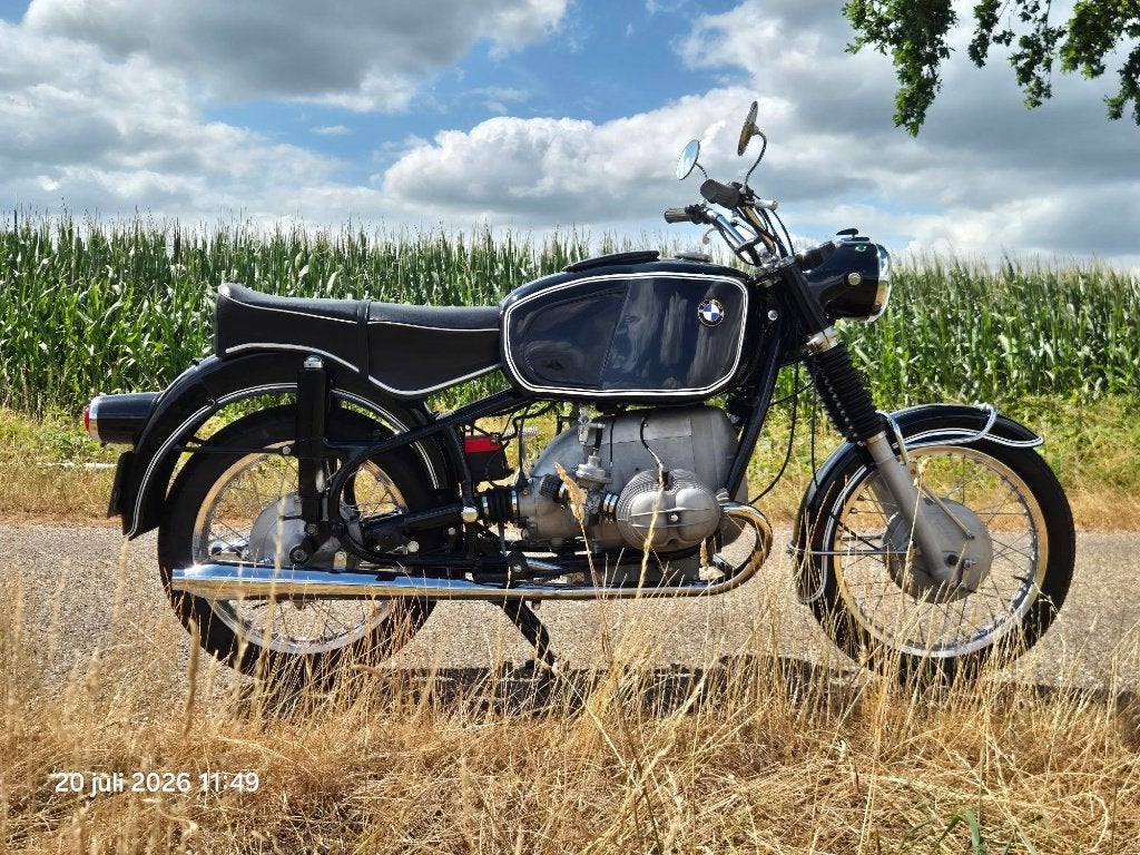 BMW R75/2 - BMW R50/2 met 750cc blok 1964, 750 cc, 2 cilinders, Toermotor