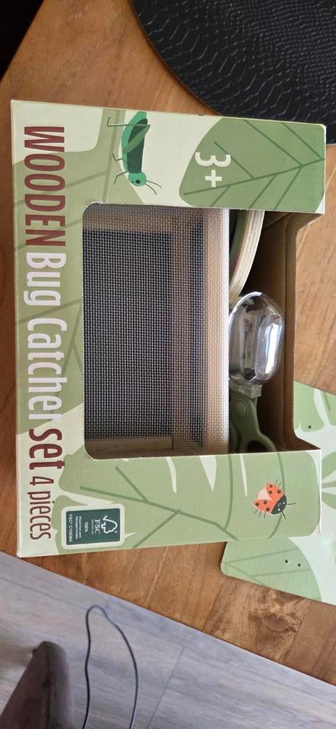 Houten Bug Catcher Set - Z.G.A.N. - Eco Vriendelijk, Ophalen of Verzenden, Zo goed als nieuw, Jongen of Meisje