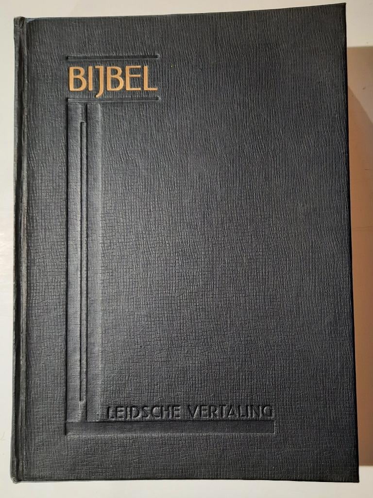 De Bijbel (Leidsche Vertaling), Herziene Uitgave, Amsterdam, Ophalen of Verzenden, Zo goed als nieuw, Christendom | Protestants